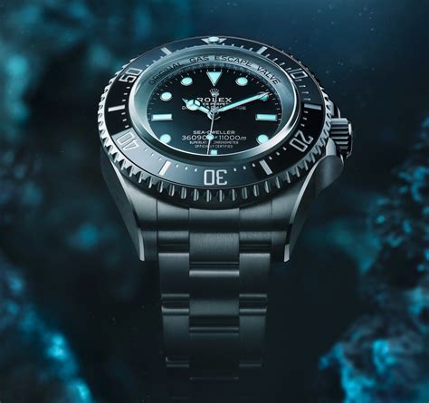 rolex dans l'eau|La nouvelle Deepsea Challenge : une montre qui  .